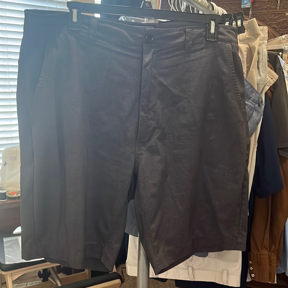 Men’s Charcoal Dress Shorts